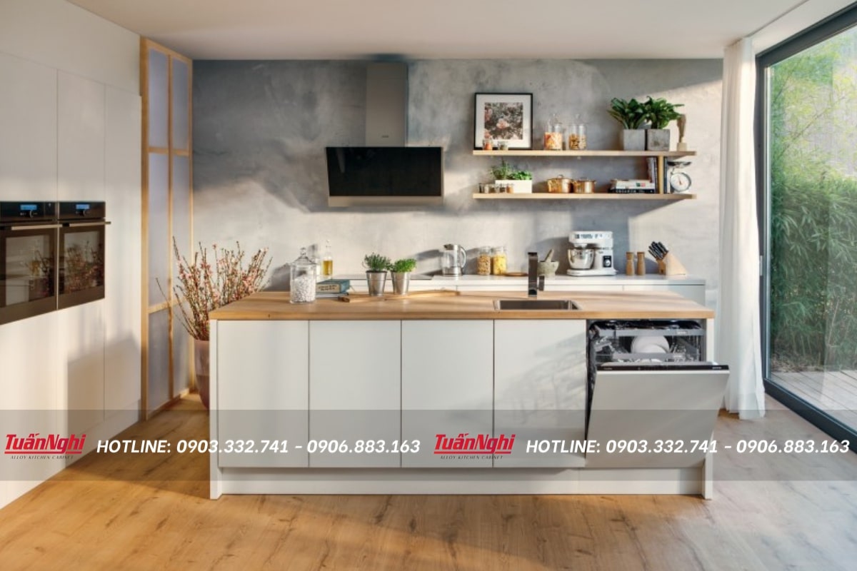 20+ Mẫu Tủ Bếp Có Máy Rửa Bát Hiện Đại Tiện Dụng 2023 117 mẫu tủ bếp có máy rửa chén