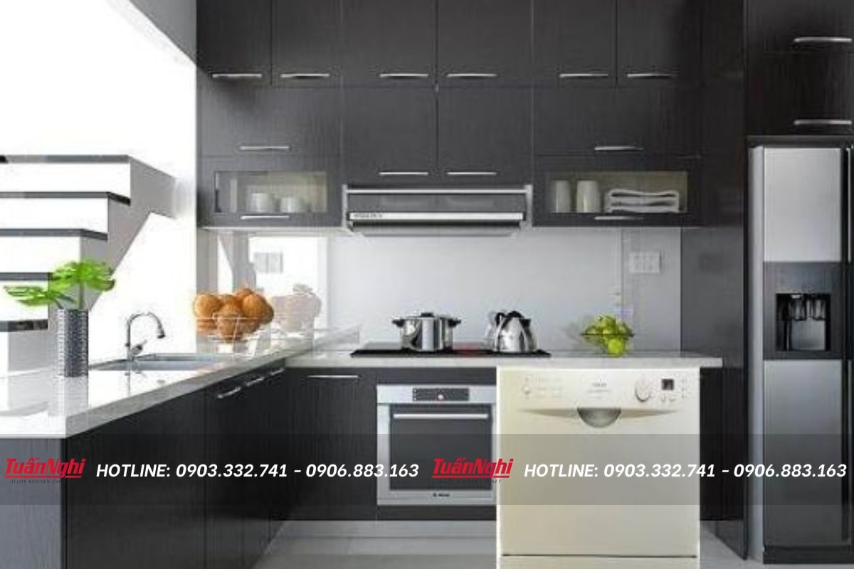 20+ Mẫu Tủ Bếp Có Máy Rửa Bát Hiện Đại Tiện Dụng 2023 118 mẫu tủ bếp có máy rửa chén
