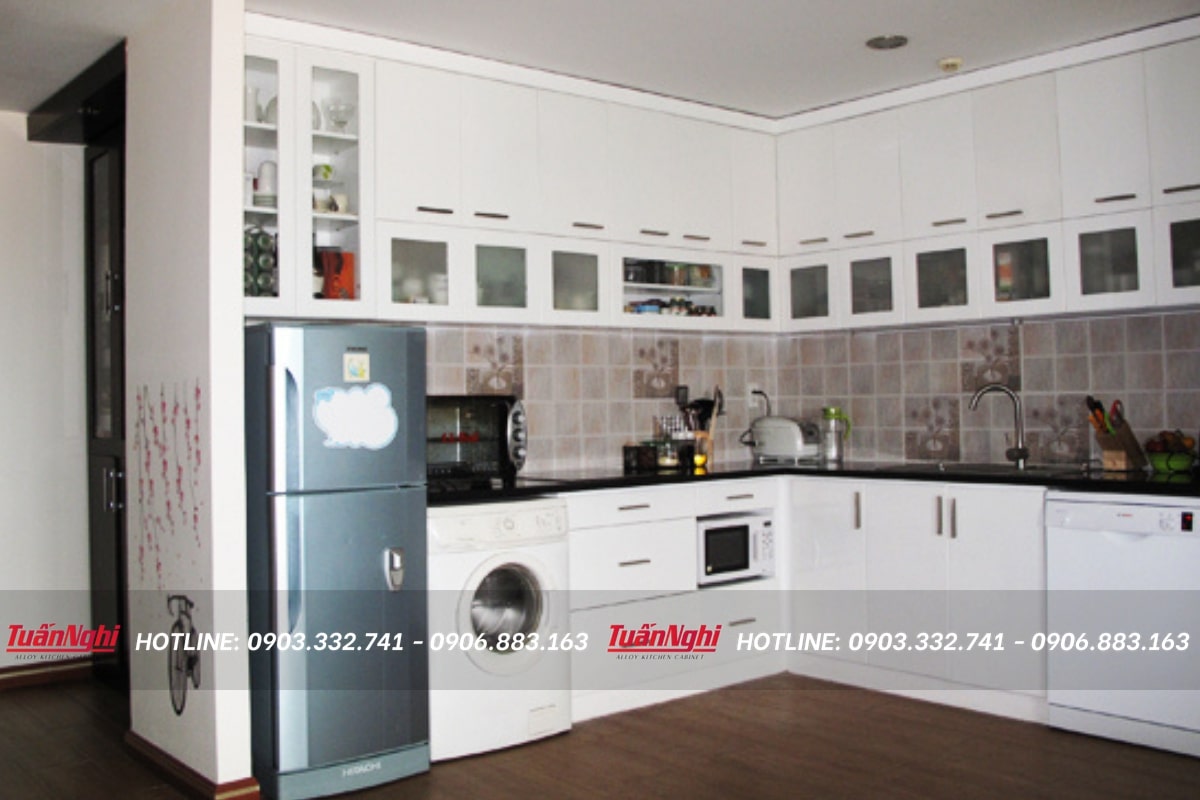 20+ Mẫu Tủ Bếp Có Máy Rửa Bát Hiện Đại Tiện Dụng 2023 120 mẫu tủ bếp có máy rửa chén