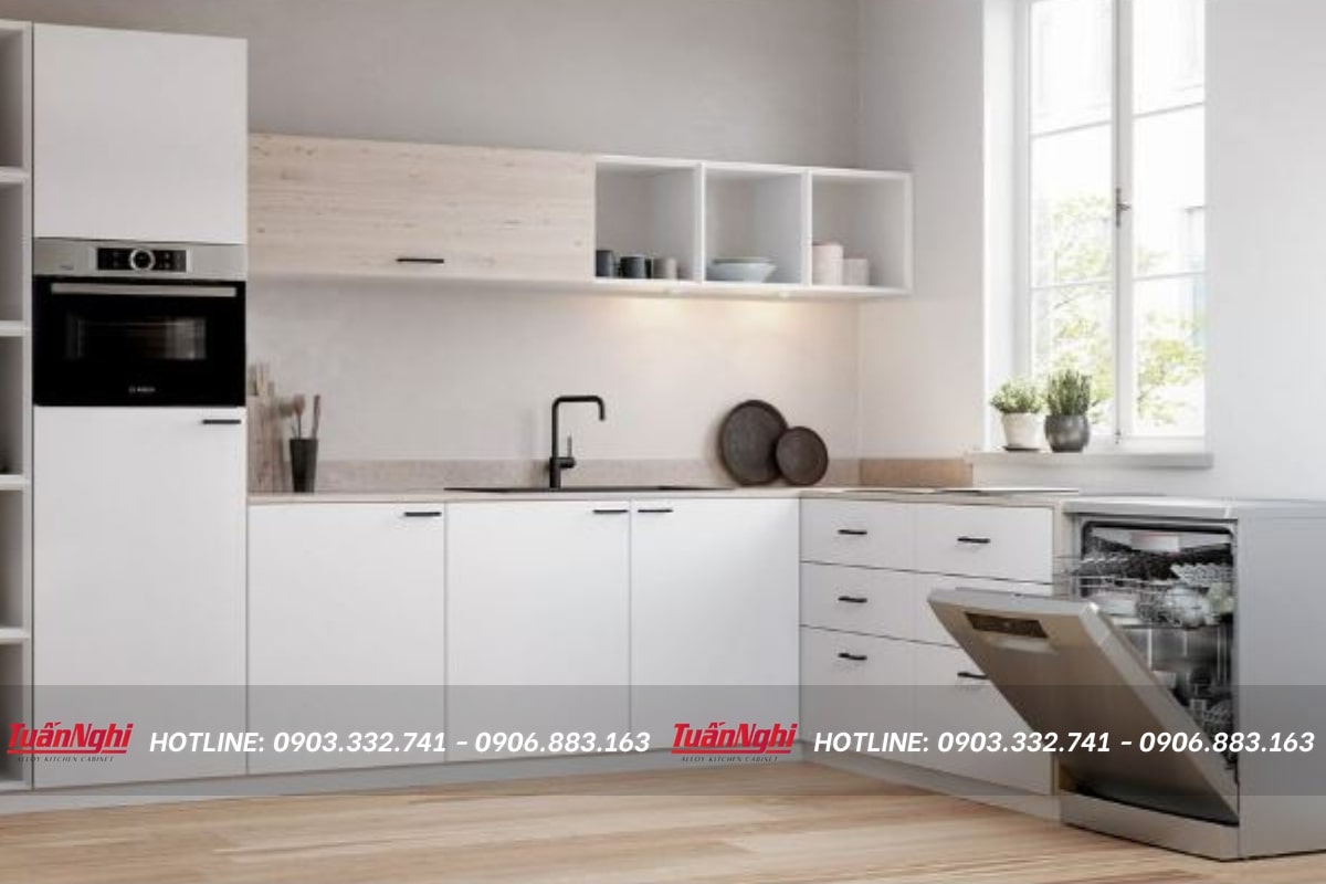 20+ Mẫu Tủ Bếp Có Máy Rửa Bát Hiện Đại Tiện Dụng 2023 105 mẫu tủ bếp có máy rửa chén
