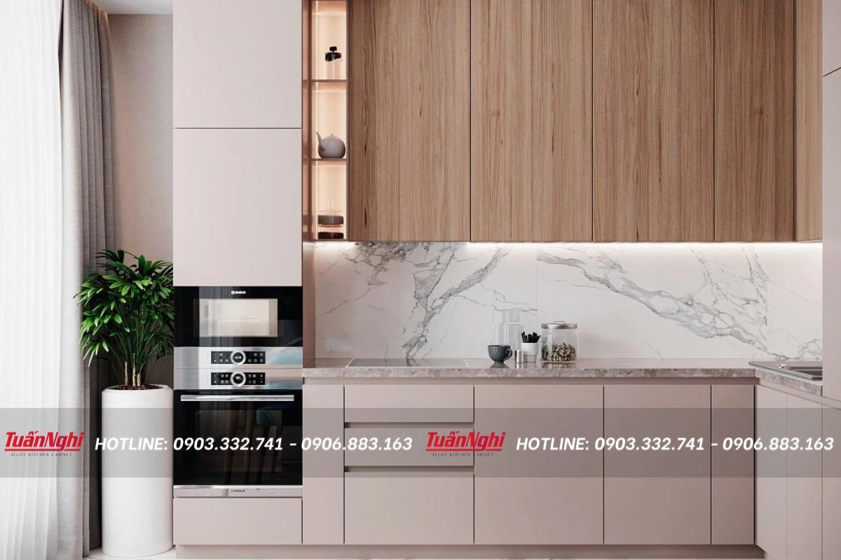 20+ Mẫu Tủ Bếp Có Máy Rửa Bát Hiện Đại Tiện Dụng 2023 106 mẫu tủ bếp có máy rửa chén