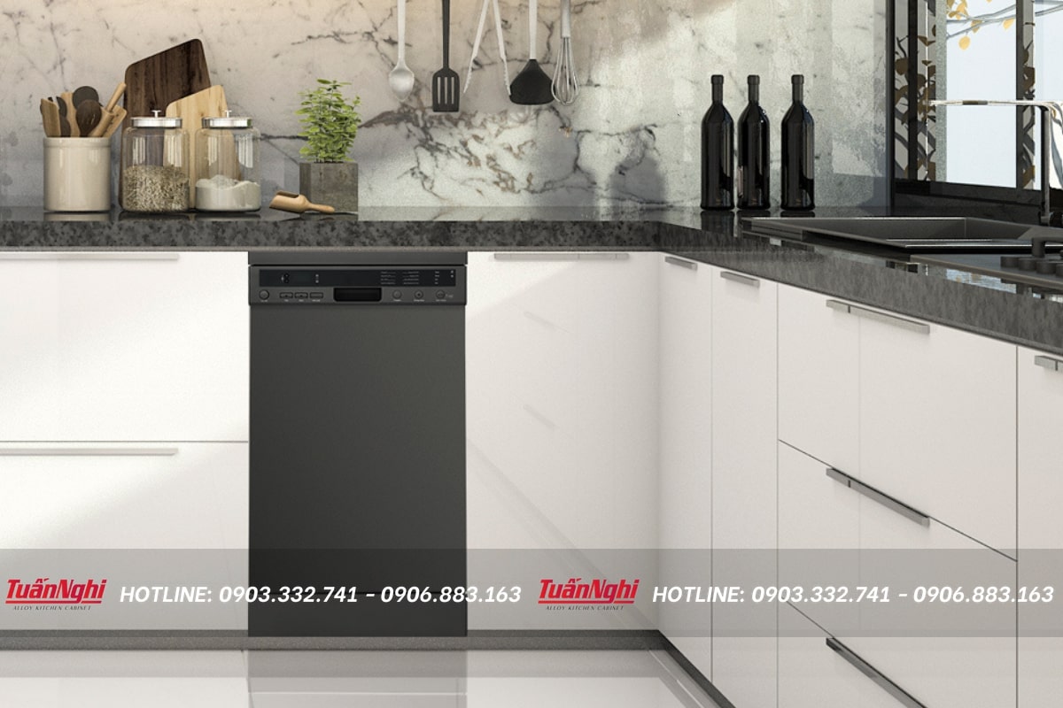 20+ Mẫu Tủ Bếp Có Máy Rửa Bát Hiện Đại Tiện Dụng 2023 109 mẫu tủ bếp có máy rửa chén