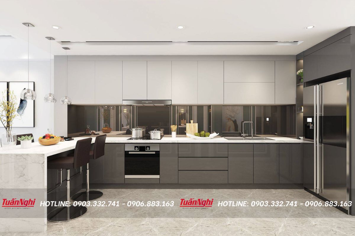 MẪU TỦ BẾP ĐƠN GIẢN