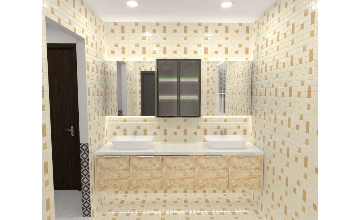 Tủ Lavabo hợp kim nhôm TL02