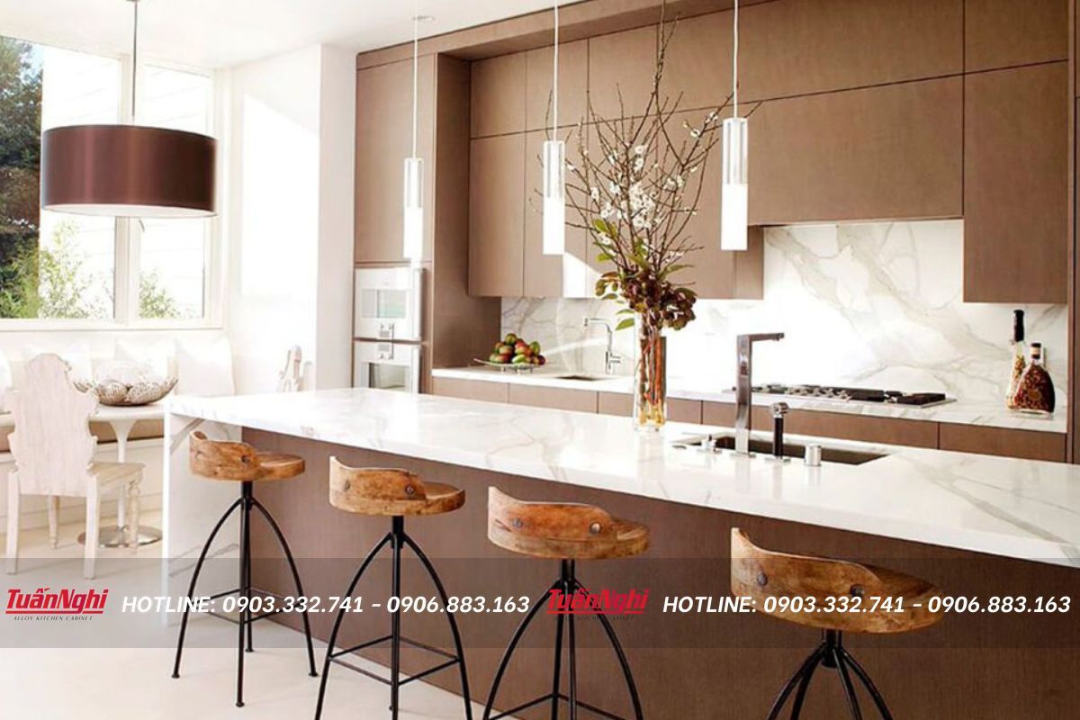 Những điểm cần lưu ý khi thiết kế quầy bar cho bếp