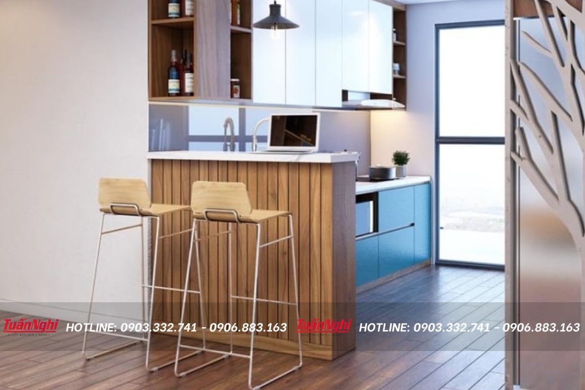 Một số mẫu quầy bar bếp đẹp mắt