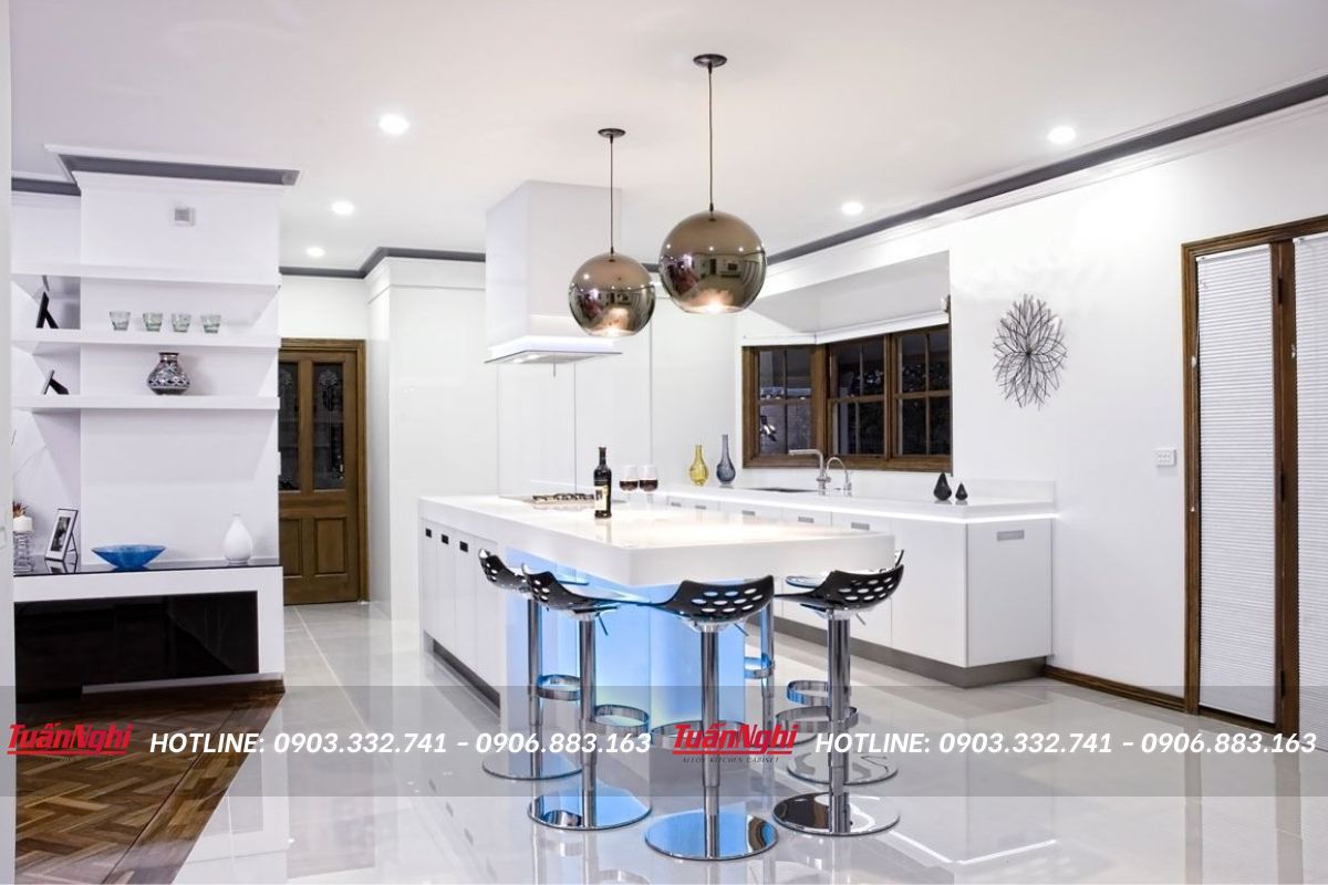 Một số mẫu quầy bar bếp đẹp mắt