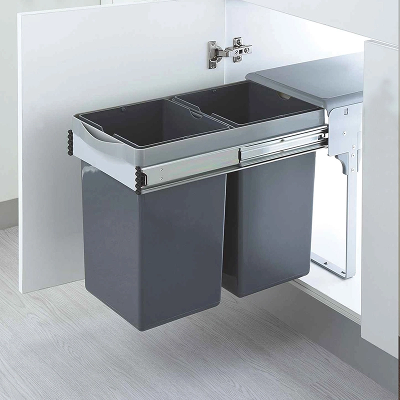 Kích thước ngăn kéo tủ bếp đựng thùng rác âm tủ 