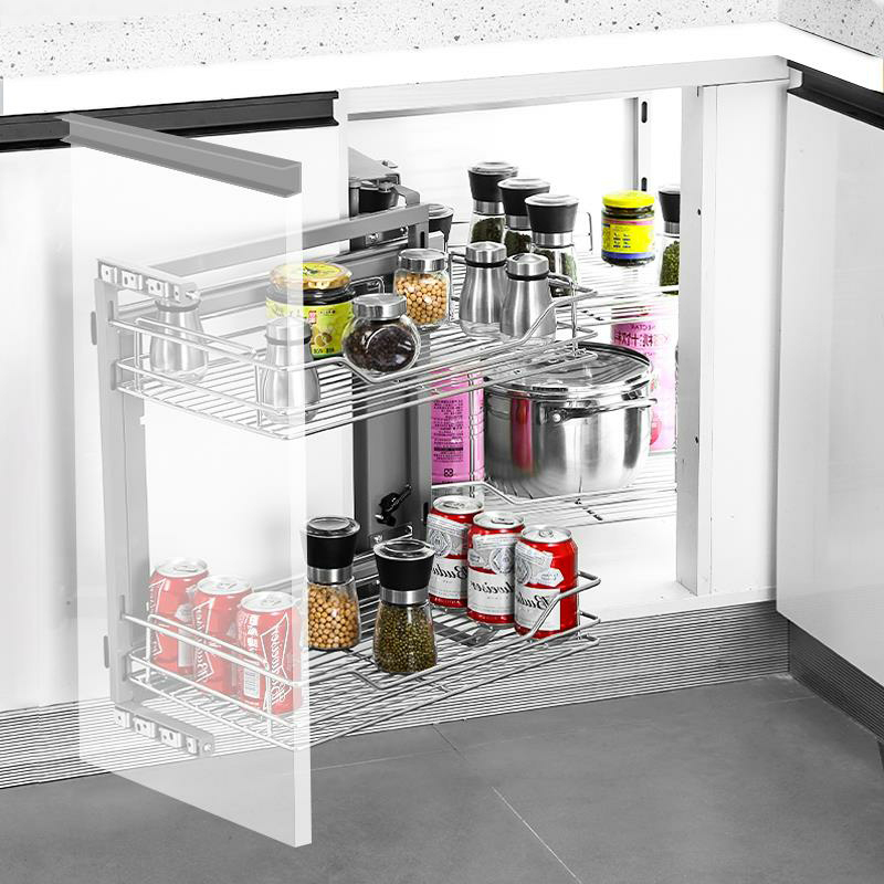 Kích thước kệ góc tủ bếp liên hoàn phổ biến