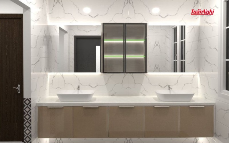 5 Địa Chỉ Bán Tủ Lavabo Đẹp TPHCM 4 tu lavabo dep tphcm