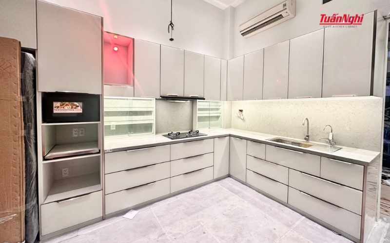Đơn vị thi công tủ bếp giá rẻ và chất lượng 