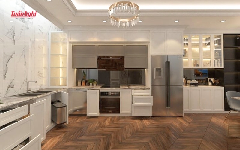 luu y trong khang cach giua bep va tu lanh