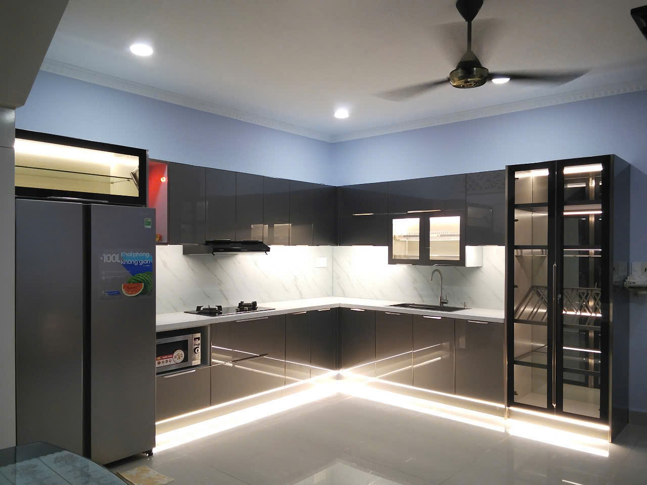 Thi Công Tủ Bếp Nhà Chị Kiều