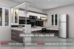 20+ Mẫu Tủ Bếp Có Máy Rửa Bát Hiện Đại Tiện Dụng 2023 93 mau-tu-bep-co-may-rua-bat-16-min