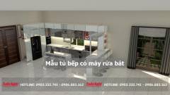 20+ Mẫu Tủ Bếp Có Máy Rửa Bát Hiện Đại Tiện Dụng 2023 90 mau-tu-bep-co-may-rua-bat-13-min