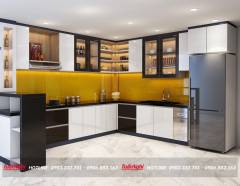 Mẫu Tủ Bếp Có Bàn Thờ Ông Táo Trang Nghiêm Nhất 2022