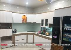 Mẫu Tủ Bếp Có Bàn Thờ Ông Táo Trang Nghiêm Nhất 2022