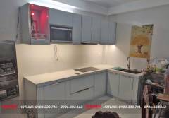 Mẫu Tủ Bếp Có Bàn Thờ Ông Táo Trang Nghiêm Nhất 2022