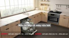 20+ Mẫu Tủ Bếp Có Máy Rửa Bát Hiện Đại Tiện Dụng 2023 83 mau-tu-bep-co-may-rua-bat-6-min
