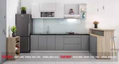 Mẫu Tủ Bếp Có Bàn Thờ Ông Táo Trang Nghiêm Nhất 2022