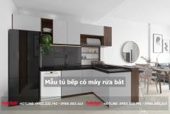 20+ Mẫu Tủ Bếp Có Máy Rửa Bát Hiện Đại Tiện Dụng 2023 81 mau-tu-bep-co-may-rua-bat-4-min